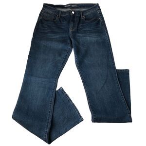 Old Navy Women’s Original Mid Rise Bayview Boot Cut Jeans Size 10 Tall